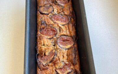 Cake à la figue au brie et au miel